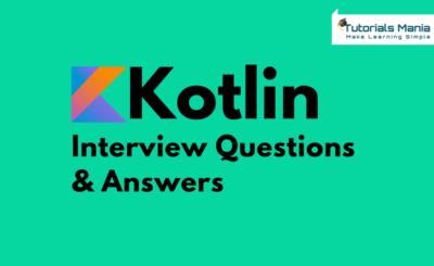 Kotlin interview Questions